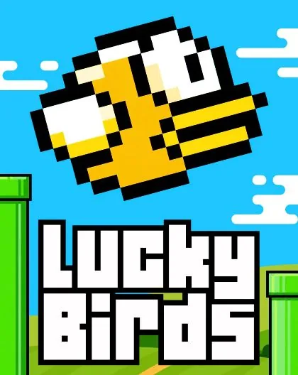 Lucky Birds — пиксельная краш-игра BGaming в стиле Flappy Bird